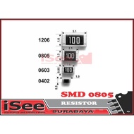 Resistor smd 0805 6k8 6.8K kilo ohm 6800 Ohm tolerance 1% tolerance