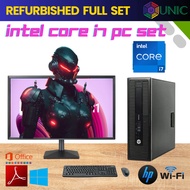 PC for Gaming / Office / Graphic Design Intel core HP Compaq Elite i7 3rd Generation Full Set / PC O