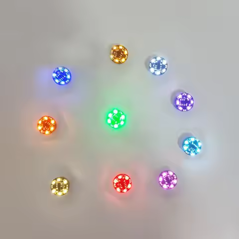 8Mode Wireless LED Magnetic Control Lamp Magnet Induction Flashing Flow Lights W CR927 Button Batter