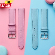 18mm 20mm Colorful PU Leather Strap for Samsung Galaxy Watch 7 6 5 40mm 44mm Bracelet for Huawei Wat