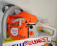 New West 598 Gergaji Mesin Kayu Chainsaw 22 inch