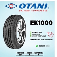 OTANI EK1000 175/65R14 185/60R14 185/65R14 185/70R14 175/50R15 175/65R15 185/55R15 185/60R15 185/65R15 195/50R15 THAI