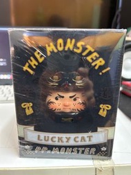 PP x Monster  PP Monster 達摩 招財貓 黑色