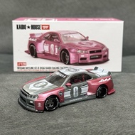 Mini GT Kaido R34 Pink Chase