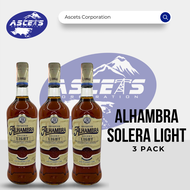 Alhambra Solera Light Brandy 3 Pack (1L per Bottle)