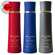 Nakano FOLIAGE Scalp Essence EX-RD / EX-BL / EX-GM(For Men) 200ml 100% Authenticity Guaranteed Free 