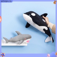 【NEW COD】40/50cm Simulated Sharks Whales Plush Toy Soft Plush Pillow Shark Whale Plushie Dolls Sleep