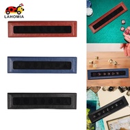[lahomia] Dice Storage Box Portable for Table Game Dice Gaming Accessory Dices Holder Box Transparen