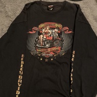 Kaos vintage harley davidson long sleeve