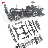 2025 1set Fma/s2/vz Off Stage Kit Lanjutan Kekal Gentian Karbon + Penggelek + Skru Tamiya Mini 4wd K