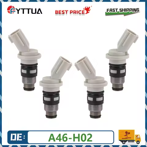 4pcs Fuel injector A46-H02 16600-41B00 16600-93Y00 For Nissan Micra II K11 1.0i 16V 1992-2003 1.3i 1