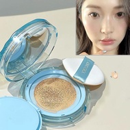 Blue Cushion Foundation Natural Glow, Long-lasting Wear Resists Caking, Water-resistant & D1o2