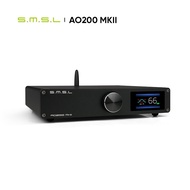 ซับวูฟเฟอร์เครื่องขยายเสียงดิจิตอล SMSL AO200 MKII เอาต์พุต SMSL SDB ในตัวอุปกรณ์เครื่องเสียงที่จดสิ