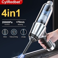 CylRedbat 4in1 Cordless Vacuum Cleaner 20000Pa Air Duster 60000RPM Blower Wireless Vacuum Cleaner Ca