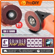 1 PCS 4 inch Flap Disc Sand Paper Abrasive Angle Grinder for Sanding Grinding Polishing ( 100mm x 16