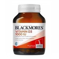 BLACKMORES – 維他命D3 1000IU 200粒