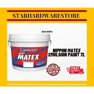 7lt Nippon Matex Emulsion Paint 15245 White