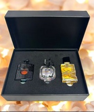 YSL - 黑鴉片＋反轉巴黎＋自由之水限量版香水禮盒套裝香水小樣套盒三件套