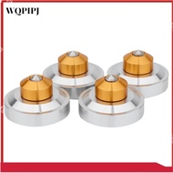 Aluminum Isolation Spike Feet Stand Damper Pad for Hifi Audio AMP Cabinet Speaker Turntable Record