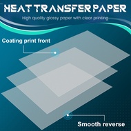 (DXCP) DTF Transfer Film 100 Sheets-A4 PET Heat Transfer Paper for DIY Direct on T-Shirts.SocksBags