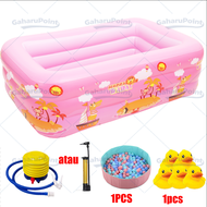 Kolam Renang Anak 1 Set Pompa / Kolam Renang Anak Free Pompa / Kolam Renang Anak Anak / Kolam Renang