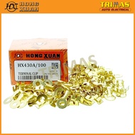 HX430A Eye Type Hong Xuan Auto Connect Wire Terminal Clip (10PCS)