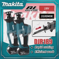 Makita DJR189 Cordless Electric Reciprocating Saw Brushless Rechargeable Wood Metal Cutting Saw Port