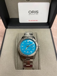 Oris 豪利時 Divers Sixty Five Cotton Candy Blue 38mm Steel 733 7771 4055｜全新未戴｜2025購入 [FULL SET]