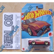 MERAH Hot Wheels Mazda RX-7 Dark Red Metal (2022)