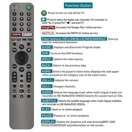 Remote control series/Android voice suitable for XBR55X950G Sony KD4KRMF-TX600U XBR TV