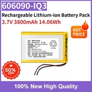 High Quality 606090-IQ3 3.7V 3800mAh 14.06Wh Rechargeable Lithium-ion Battery Pack Brand New