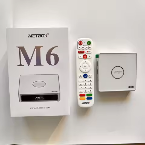 2025 New Arrival IMETBOX M6 64GB Vioce Control Wifi 6 8k HD Smart TV Box Hot in Korea Singapore Japa