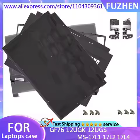 New Cover For Katana GF76 MS-17L1 17L2 17L4 12UGK 12UGS LCD Back Cover Front Bezel Hinges Palmrest T