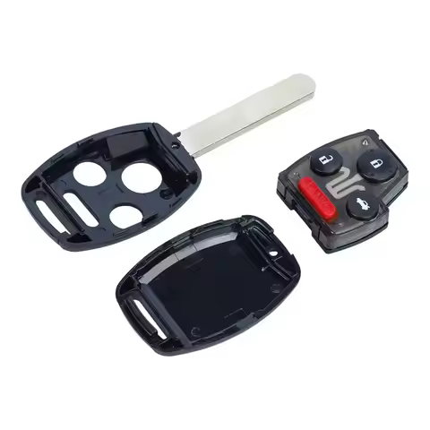 KEYECU 3+1 4 Buttons 313.8MHz ID46 Chip for Honda Civic 2006 2007 2008 2009 2010 2011 2012 2013 Auto