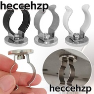 HECCEHZP T8 Tube Holders, Stainless Steel Black White Bulb Clamps, Accessories U Clip Light Support Office