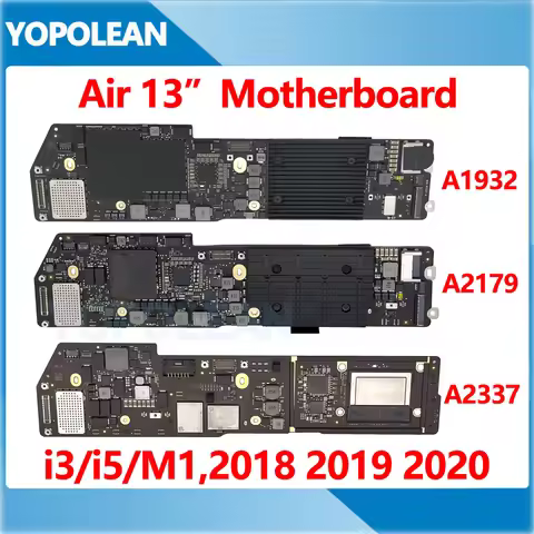 Original A1932 A2179 Logic Board For MacBook Air 13" A2337 M1 Motherboard with Touch ID 2018 2019 20