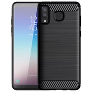 CASE SAMSUNG A8 STAR CASE CARBON RUGGED ARMOR ANTI SHOCKPROOF #DSRGCB