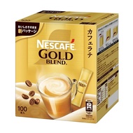 Nescafe CCM [Large Capacity] Nescafe Gold Blend Stick Coffee 100 bottles [Cafe Latte] [Me]