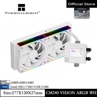 Thermalright CORE MATRIX 240 VISION CPU Water Cooler 2-inch IPS Screen with 320x240 Resolution CPU L