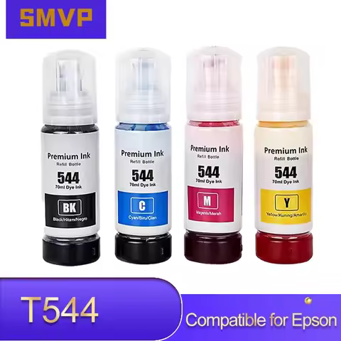 T 544 T544 Refill DGT Tinta Ink Premium Compatible Color Bulk Water Based Bottle For Epson L3250 L31