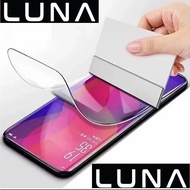 Anti-Scratch Hydrogel Luna V55 V55A V55C V57 Full Covered Front Back Clear Blue Matte
