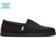 Toms Men Alp Fwd Black Recycled Cotton Canvas