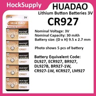 [10pcs $6.80] HUADAO CR927 Lithium Cell Button Battery 3V