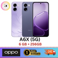 OPPO A6x 5G (6GB+256GB) | 6500mAh |  6.75 inches| 50MP Ultra-Clear Camera | 1 YEAR WARRANTY