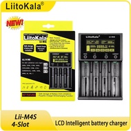 LiitoKala Lii-M4S M4 18650 LCD Caricabatteria Multifunzionale Per 3.7V 1.2V 26650 21700 14500 18350 