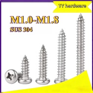 【DTY-G1】Phillips Pan Head Self Tapping Screw /Screw Plastic Wood | Skru Besi| SUS 304 Stainless Stee