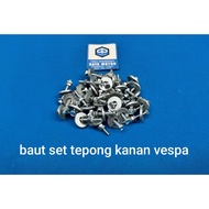 Vespa tepong bolts with 7 keys 1 thickRing
