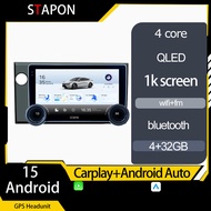 STAPON 10.5inch 4+32GB for honda brv Android15 carplay android auto 2.5D qled 1k SCREEN quad CORE ca