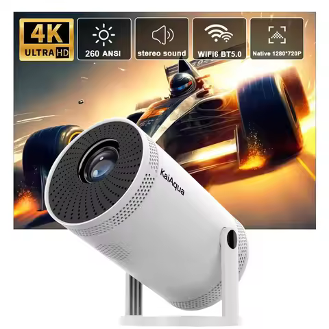Projector FY300 Pro 4K Dual 260ANSI Allwinner 1080P 1280*720P Home Cinema Outdoor Projetor