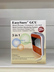 EASYSURE GCU GLUCOSE CHOLESTEROL AND URIC ACID MONITOR (FOC CHOLESTEROL STRIP)